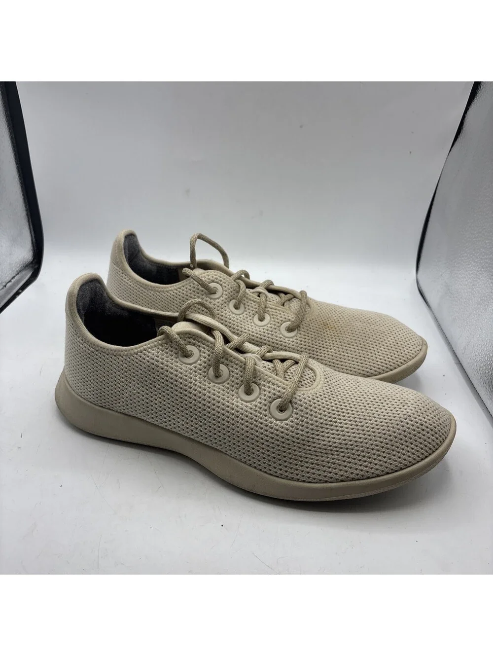 ALLBIRDS TREE RUNNERS WHEAT BEIGE TAN CASUAL RUNNING SHOES Men  SIZE 13